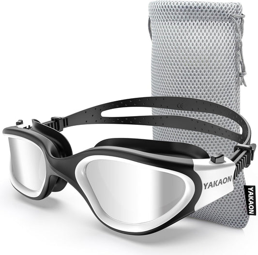 Swim Goggles,  Polarized Anti-Fog Swimming Goggles for Adult Men Women